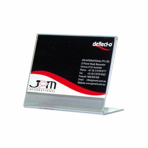 Deflecto Business Place Card Holder Landscape