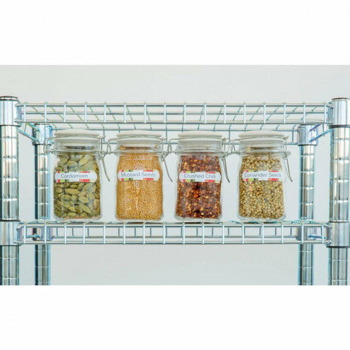 Avery Textured White Kitchen and Pantry Labels AE9009 66 x 15mm 80 Pack 20UP