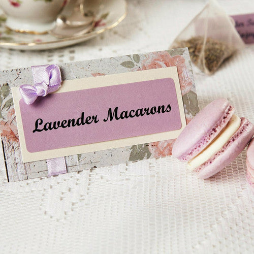 Avery Multi-Use Lavender Purple Coloured Labels 63.5 x 24mm Laser Inkjet Permanent 160 Labels 10 Sheets