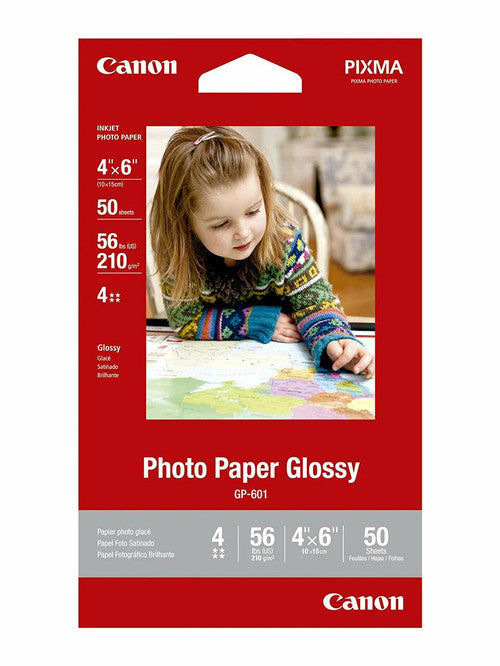 Canon GP7014X6-50 4x6 Glossy Photo Paper 50 Sheets