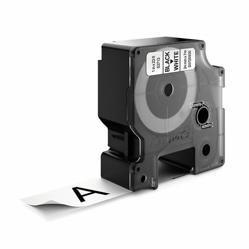 Dymo D1 Label Tape 24mm x 7m Black on White