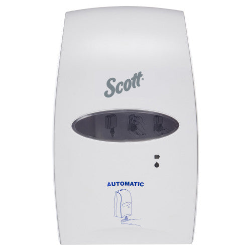 Scott Electronic Touch-Free Skincare Dispenser White