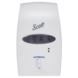 Scott Electronic Touch-Free Skincare Dispenser White