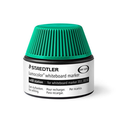 Staedtler Lumocolor Whiteboard Marker Refill Station Green 488 51-5