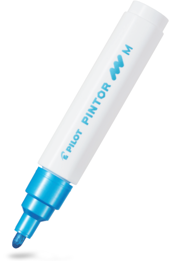 Pilot Pintor Paint Marker Medium Tip Metallic Blue