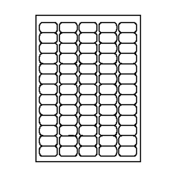 Unistat 38965 Multipurpose Label 38.1 x 21.2mm Pack 100