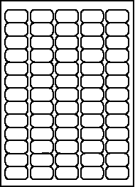 Unistat 38965 Multipurpose Label 38.1 x 21.2mm Pack 100