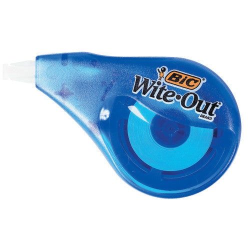 BIC Wite-Out Correction Tape Roller 4.2mm x 12m Box of 6