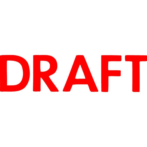 Xstamper Message Stamp Draft Red