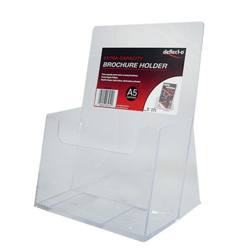Deflecto Brochure Holder Extra Capacity A5