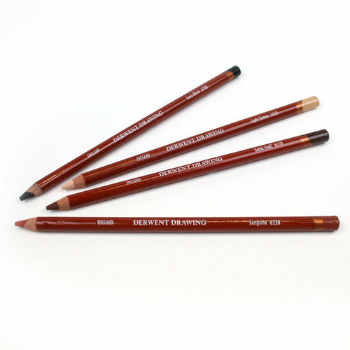 Derwent Drawing Pencil Chinese White Box of 6