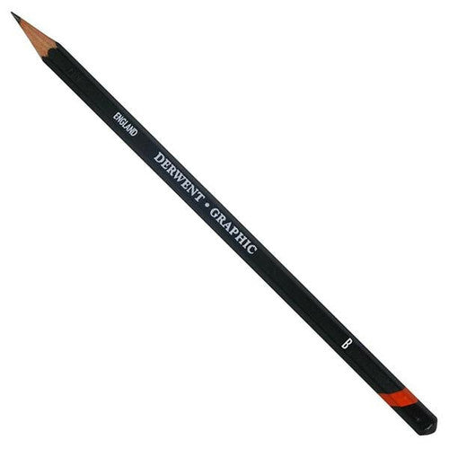 Derwent Graphic Pencil Medium 2B B HB 2H Pack of 4 Box of 6
