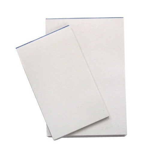 Quill Plain Pad 49gsm 125 x 75mm 90 Leaf White Box of 20
