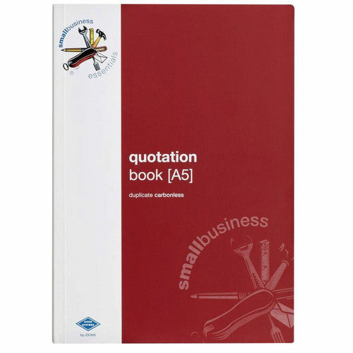 Zions Small Business Essentials Quotation Book A5