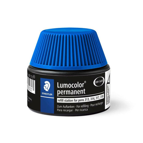 Staedtler 487 17-3 Lumocolor Refill Pot Blue