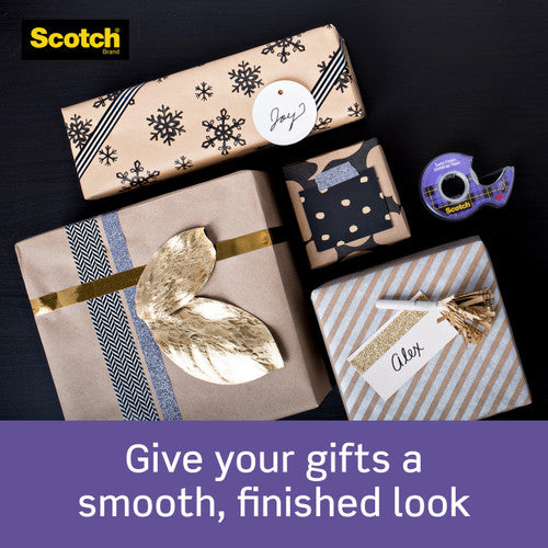 Scotch 15 Giftwrap Tape with Dispenser 19mm x 16.5m Clear