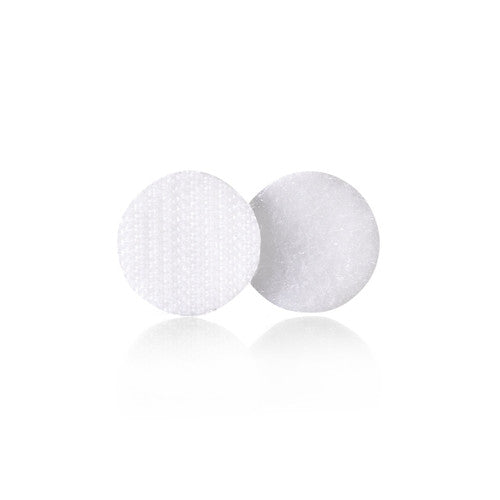 Velcro Brand Stick On Hook and Loop Dots 16mm White Pack of 15