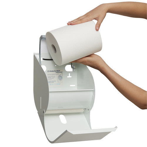Kimberly Clark Roll Hand Towel Dispenser White
