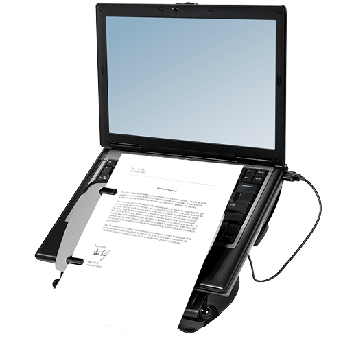 Fellowes Laptop Workstation with USB Professional Series