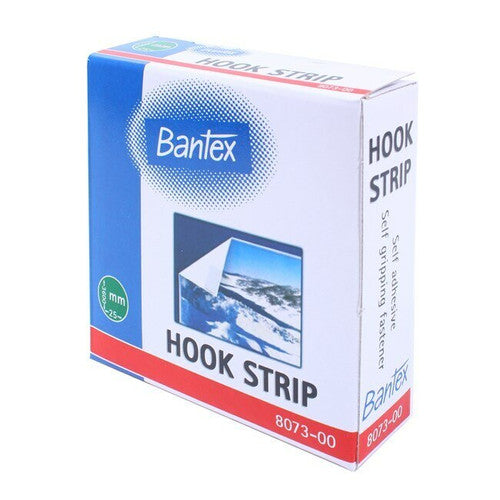 Bantex Hook Strip 25mm x 3.6m White