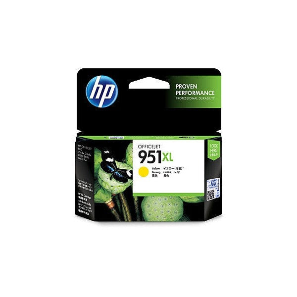HP 951XL High Yield Original Ink Cartridge Yellow 1500 Pages