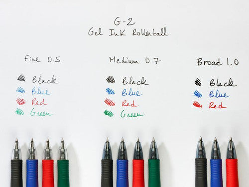 Pilot G-2 Retractable Gel Pen 0.5mm Blue Box of 12