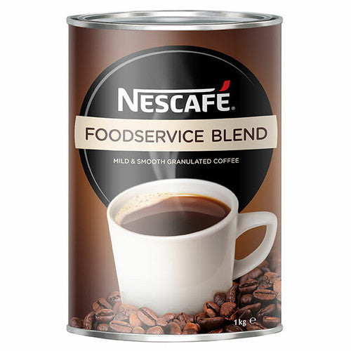 Nescafe Foodservice Blend Instant Coffee 1kg Can