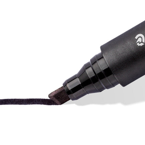Staedtler Permanent Black Chisel Tip Lumocolor Marker 350-9
