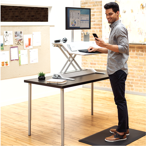 Fellowes Sit Stand Anti-Fatigue Floor Mat Everyday for Comfortable Standing
