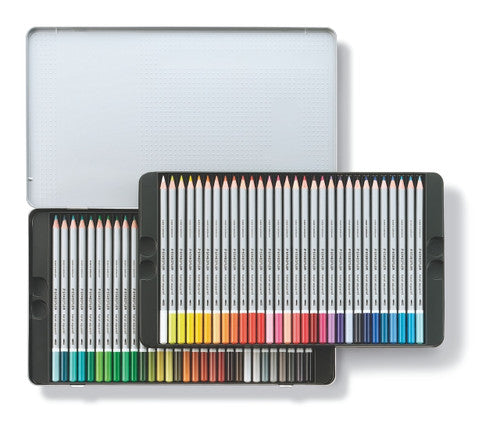Staedtler 125 M60 Karat Aquarell 125 Watercolour Pencil Assorted Tin 60