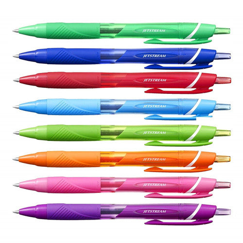 Uni Jetstream Colour Rollerball Pen 0.7mm Blue Box of 10