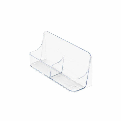Deflecto Business Card Holder 2 Pocket Portrait