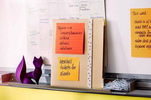 Post-it Super Sticky Notes Lined Marrakesh 101 x 101mm Pack of 6 675-6SSAN