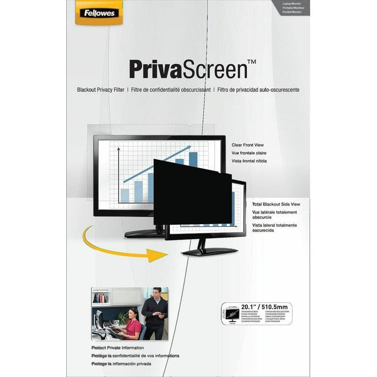 Fellowes Privascreen Privacy Filter 20.1 Inch Monitor 4:3