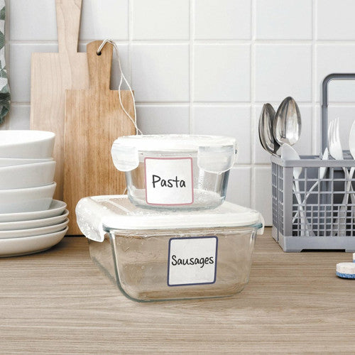 Avery Assorted Square Kitchen and Pantry Labels 45 x 45mm 24 Pack