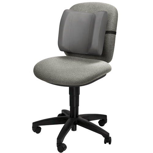 Fellowes Back Support Ergonomic Slimline Grey