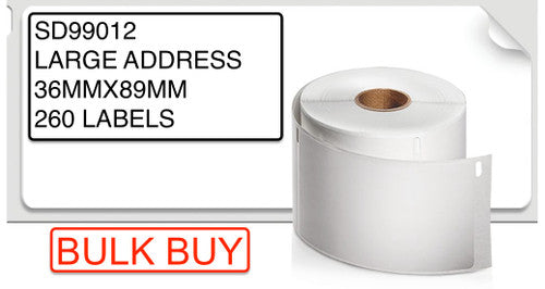 Dymo LabelWriter Large Shipping Labels 36 x 89mm