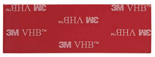 Scotch 610P-ST Signs and Numbers Mounting Strips 25.4 x 7.62cm Black