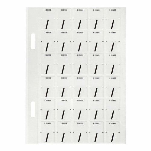 Avery Top Tab Colour Code Labels Slash 20 x 30mm 150 Pack