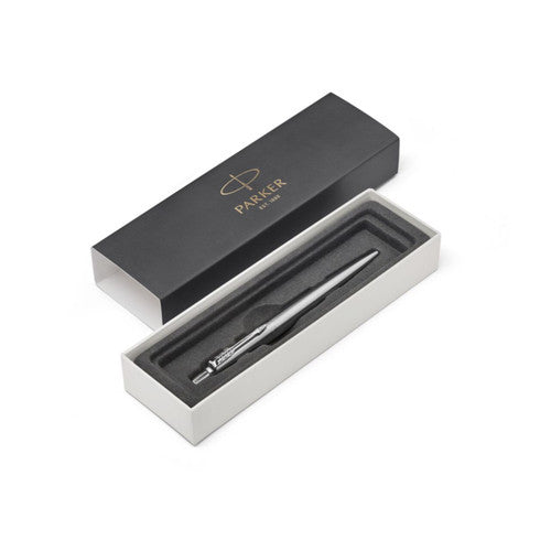 Parker Jotter Ballpoint Pen Stainless Steel and Chrome Trim Medium Tip