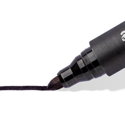 Staedtler Permanent Black Bullet Tip Lumocolor Marker 352-9