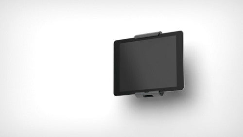 Tablet Holder Wall Mount Fits 7 to 13 Inch Silver