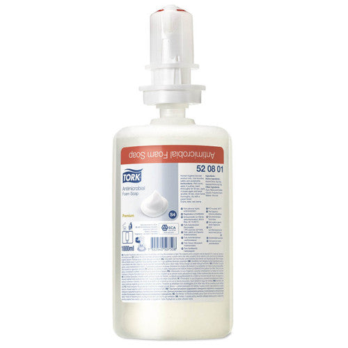 Tork Antimicrobial Foam Soap S4 1000ml Carton of 6