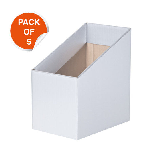 Elizabeth Richards Book Box Pack of 5 White