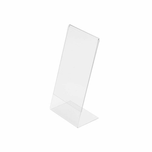 Deflecto Slanted Sign Holder DL Portrait