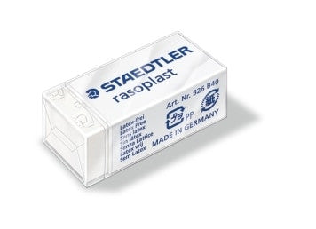 Staedtler Rasoplast Pencil Eraser Small 33 x 16 x 13mm 526 B40