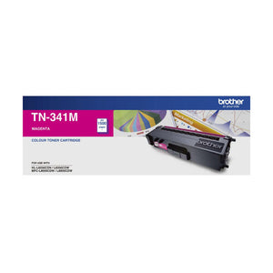 Brother Toner Cartridge TN341M 1500 Pages Magenta