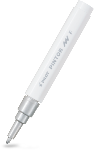 Pilot Pintor Paint Marker Fine Tip Silver