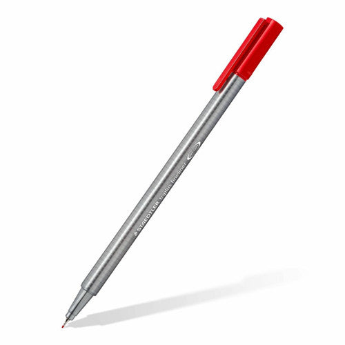 Staedtler 334 SB10 Triplus Fineliner Assorted Colours Wallet of 10