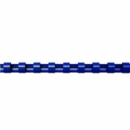Fellowes Plastic Binding Combs 21 Ring 14mm Round Blue Pack 100